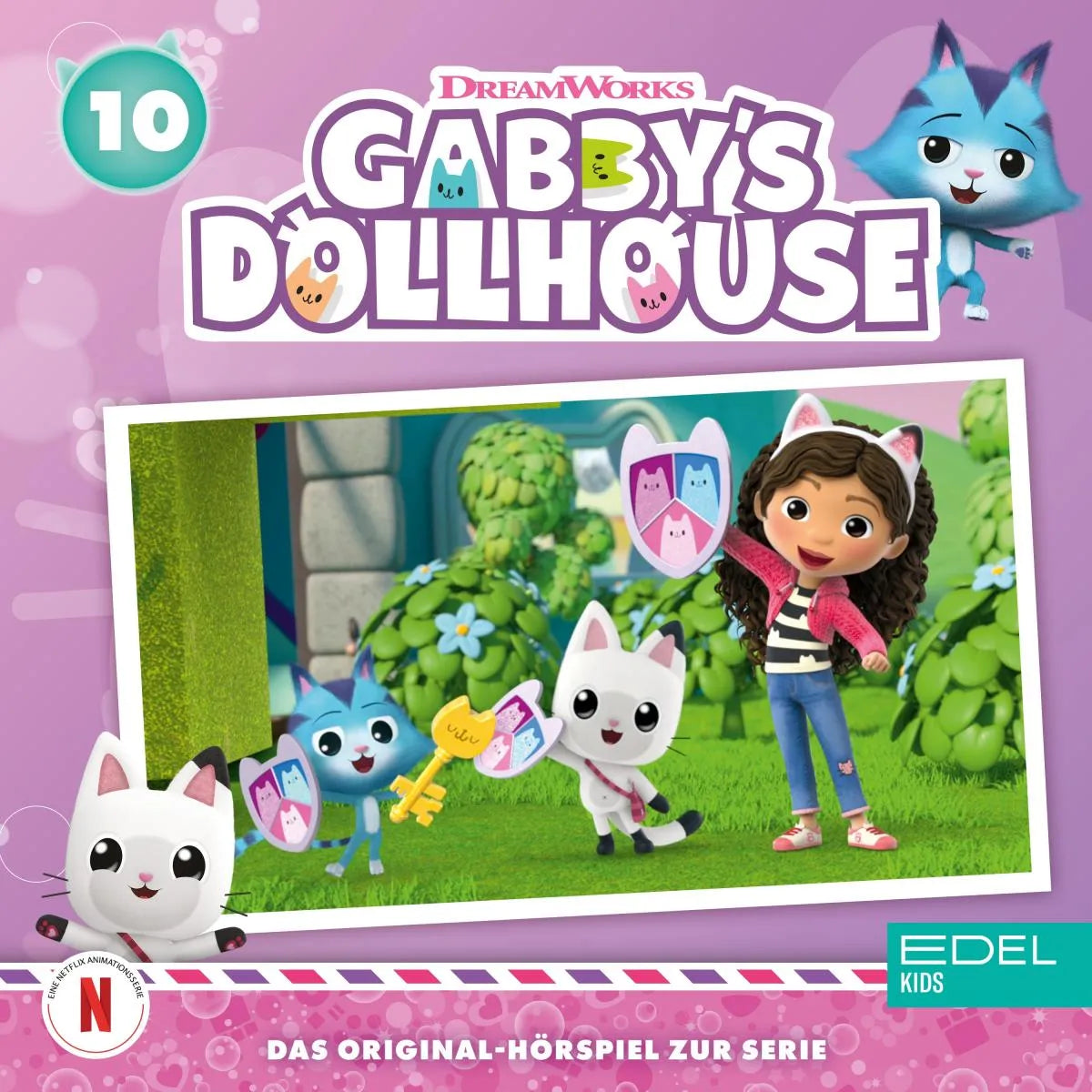 Cover: Folge 10: Das Puppenhaus-Hotel / Ein Rittermärchen (Hörbuch Download) von Angela Strunck