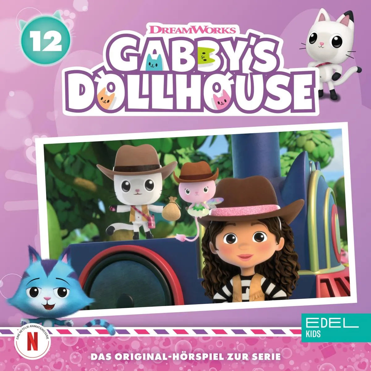 Cover: Folge 12: Ratkatz, der Bandit / DJ Katzenminze und der verlorene Groove (Hörbuch Download) von Angela Strunck