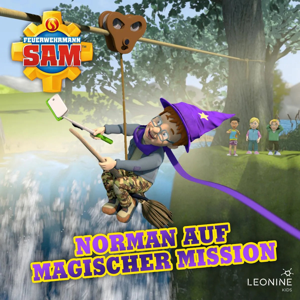 Cover: Folge 134: Norman auf magischer Mission (Hörbuch Download) von Stefan Eckel