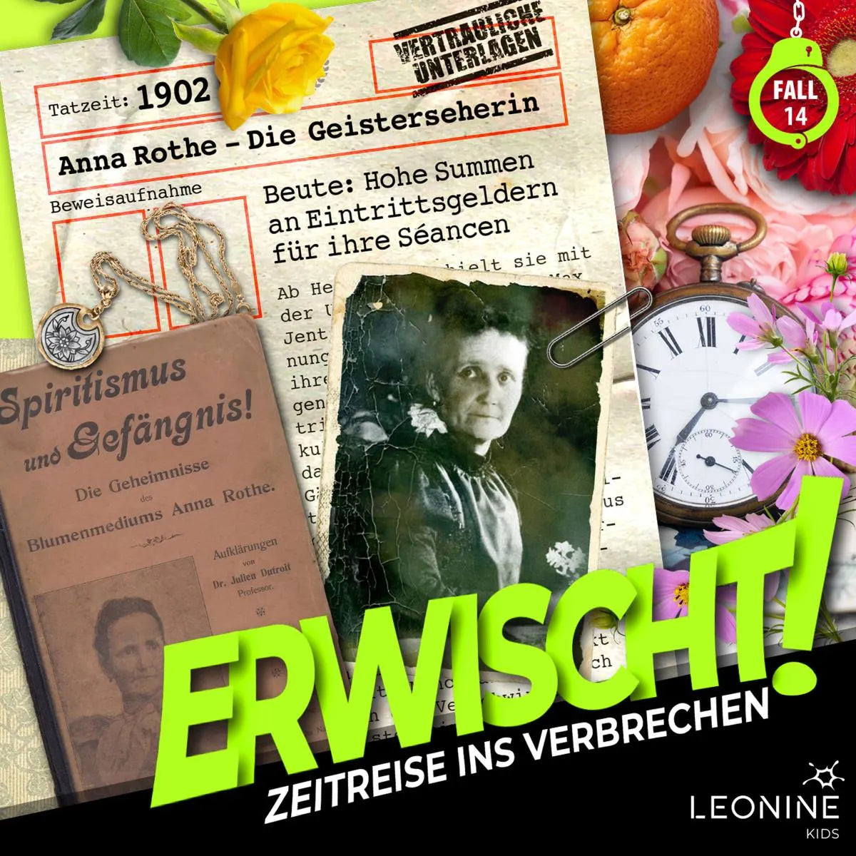 Cover: Folge 14: Anna Rothe - Die Geisterseherin (Hörbuch Download) von Wolfgang Adenberg