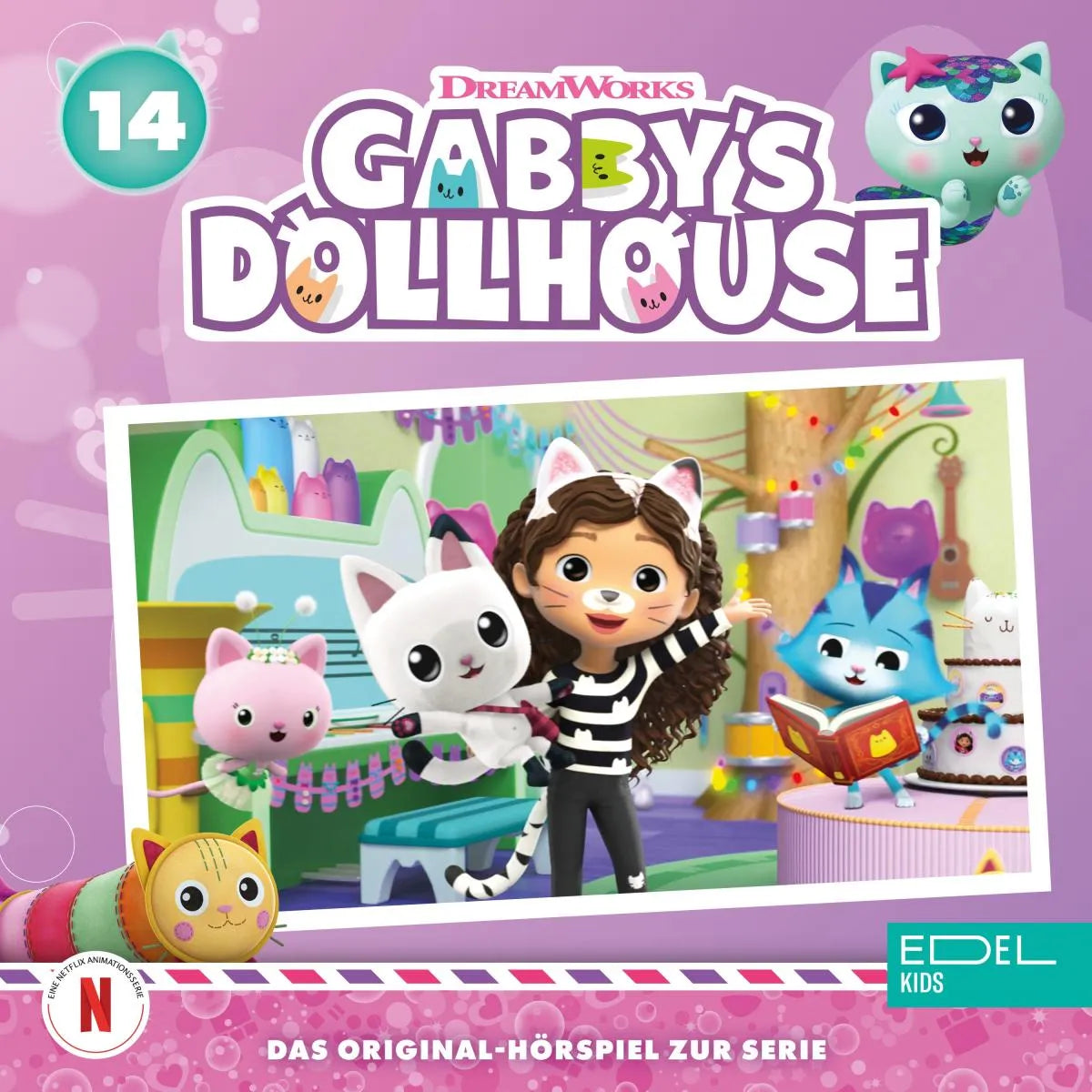 Cover: Folge 14: Es ist Schnurrtag! / Die Puppenhaus-Safari (Hörbuch Download) von Arlette Stanschus