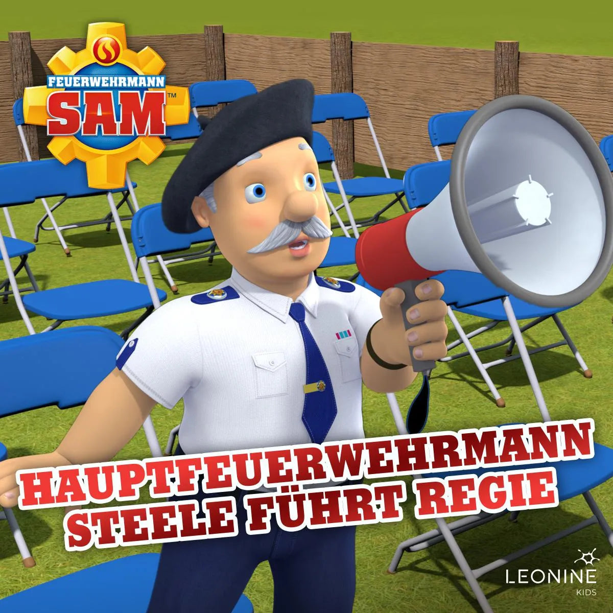 Cover: Folge 141: Hauptfeuerwehrmann Steele führt Regie (Hörbuch Download) von Stefan Eckel