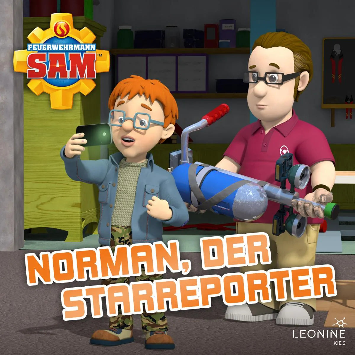 Cover: Folge 142: Norman, der Starreporter (Hörbuch Download) von Stefan Eckel