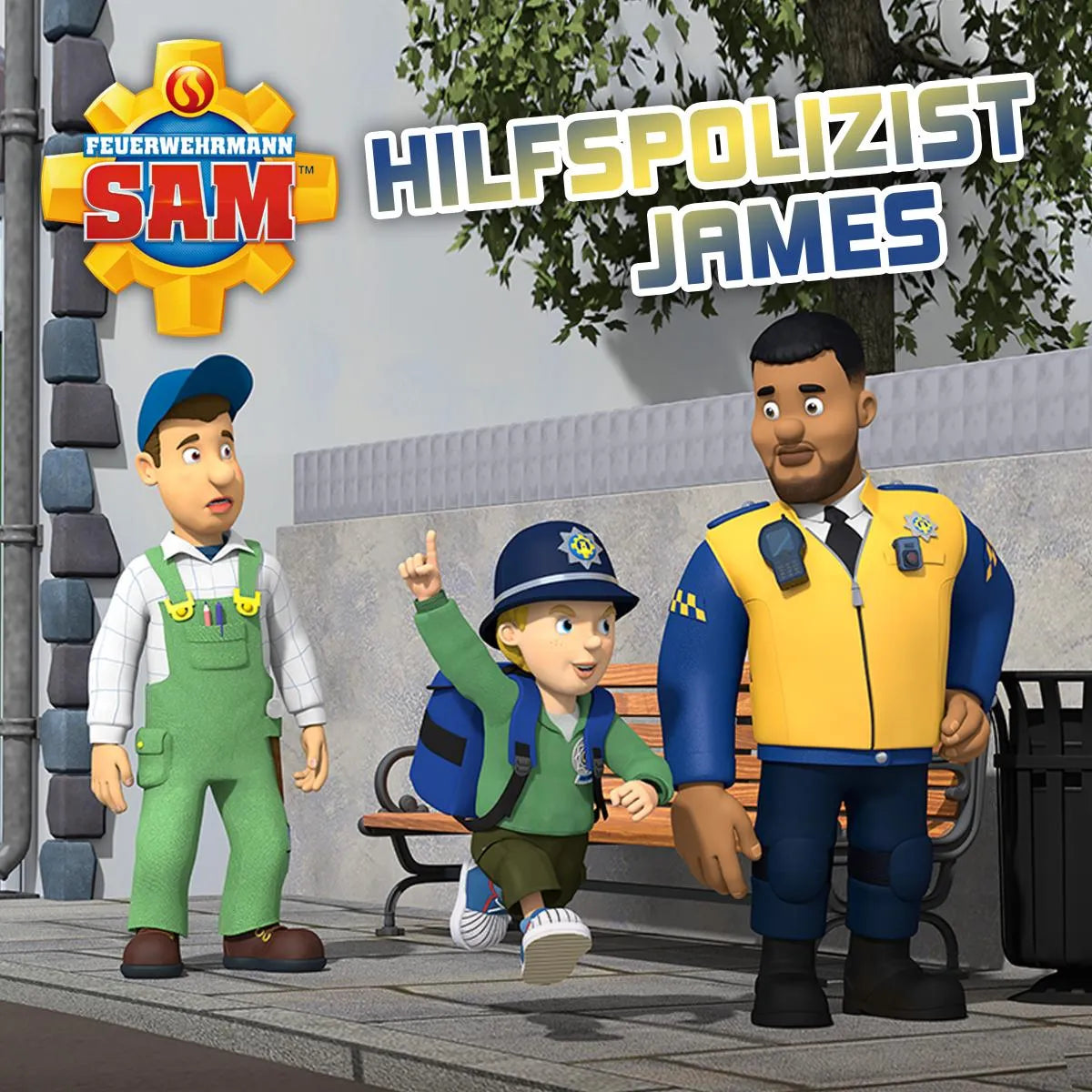 Cover: Folge 154: Hilfspolizist James (Hörbuch Download) von Stefan Eckel