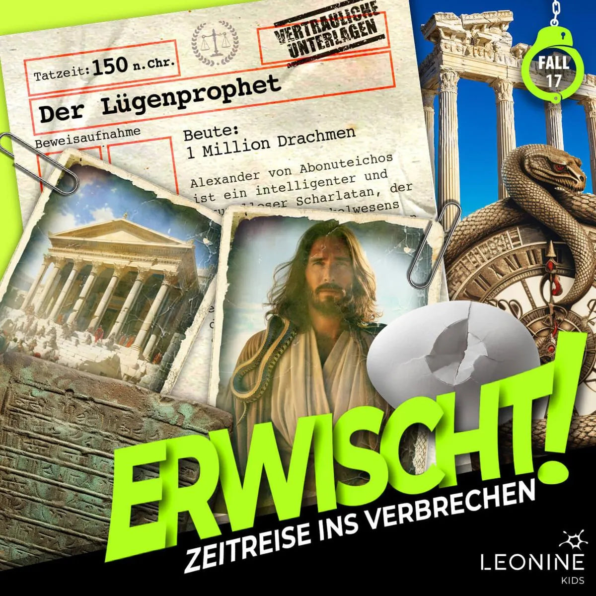 Cover: Folge 17: Der Lügenprophet (Hörbuch Download) von Wolfgang Adenberg