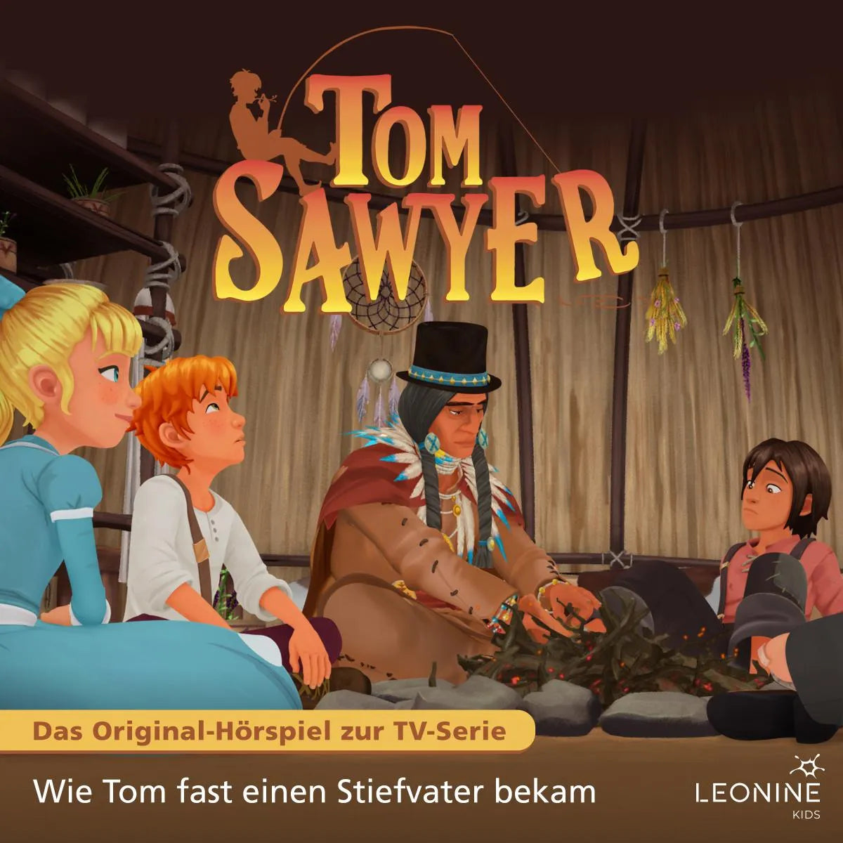 Cover: Folge 17: Wie Tom fast einen Stiefvater bekam (Hörbuch Download) von Mark Twain