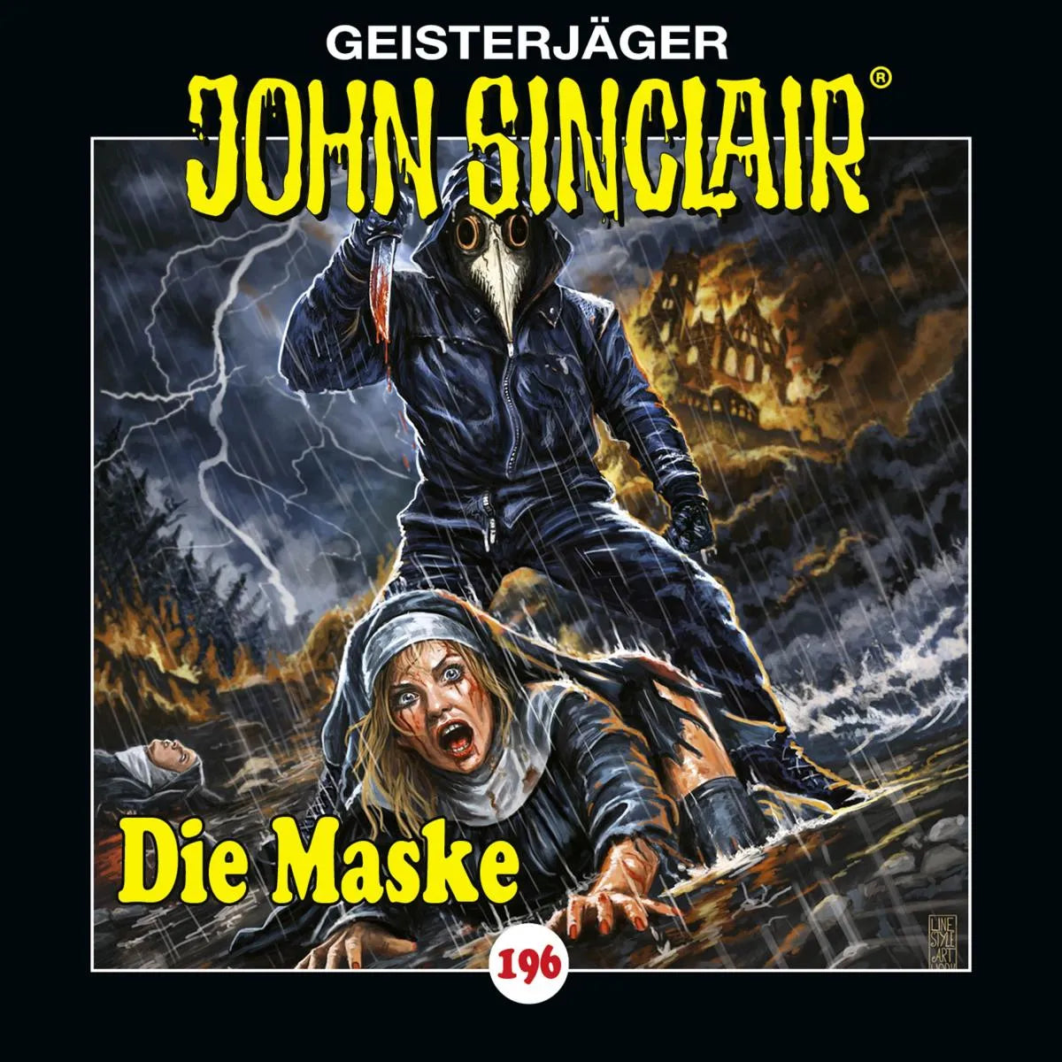 Cover: Folge 196: Die Maske (Hörbuch Download) von Jason Dark