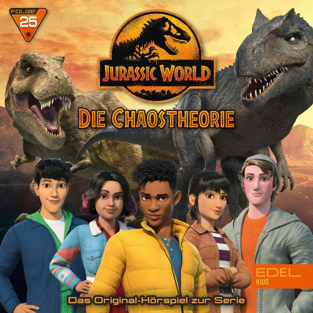Cover: Folge 25: Nachbeben / Pinkelpause (Hörbuch Download) von Jurassic World - Die Chaostheorie