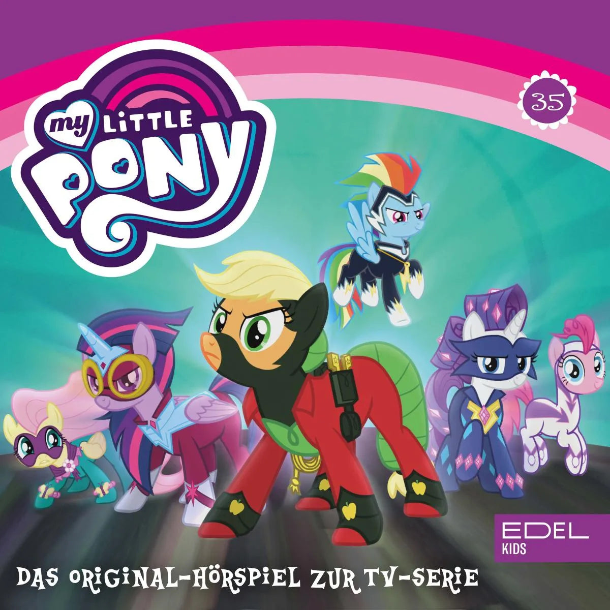 Cover: Folge 35: Kampf bis zum Ende / Power-Ponys (Hörbuch Download) von Tanja Schmitz