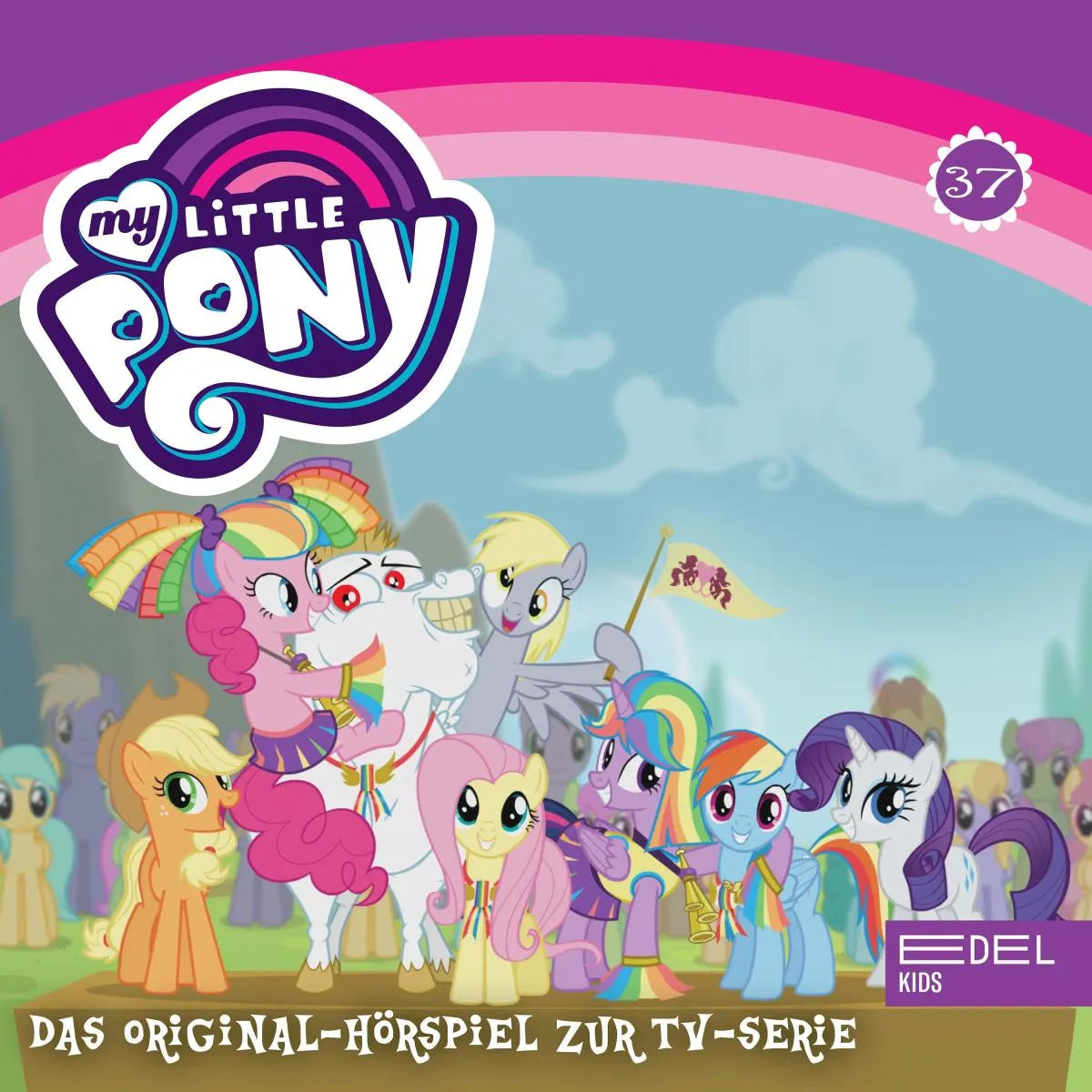Cover: Folge 37: Pinkie Apple Pie / Rainbow kommt zur Vernunft (Hörbuch Download) von Tanja Schmitz