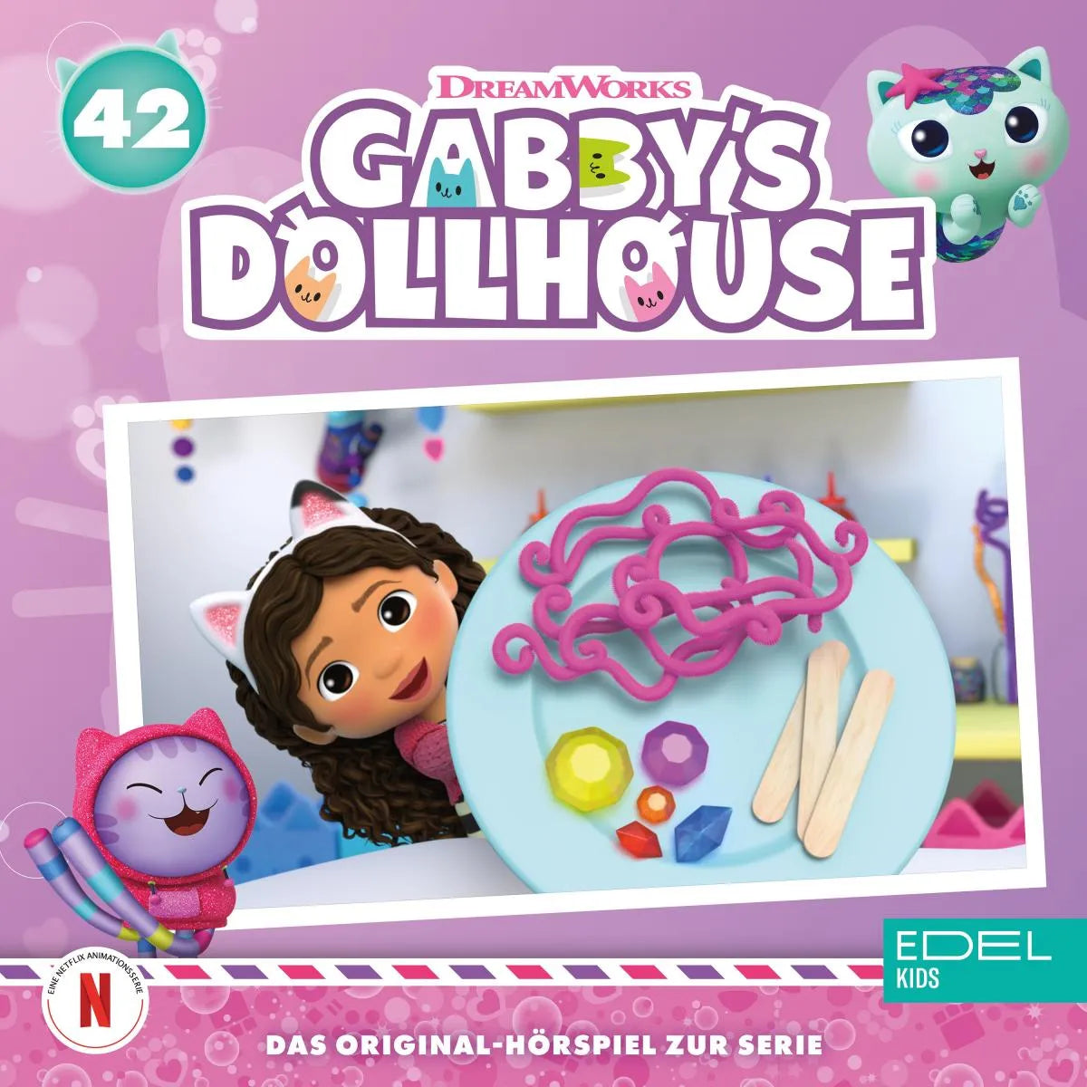 Cover: Folge 42: Pandy und die Kätzchen-Raupe / Tag der Gegensätze (Hörbuch Download) von Angela Strunck