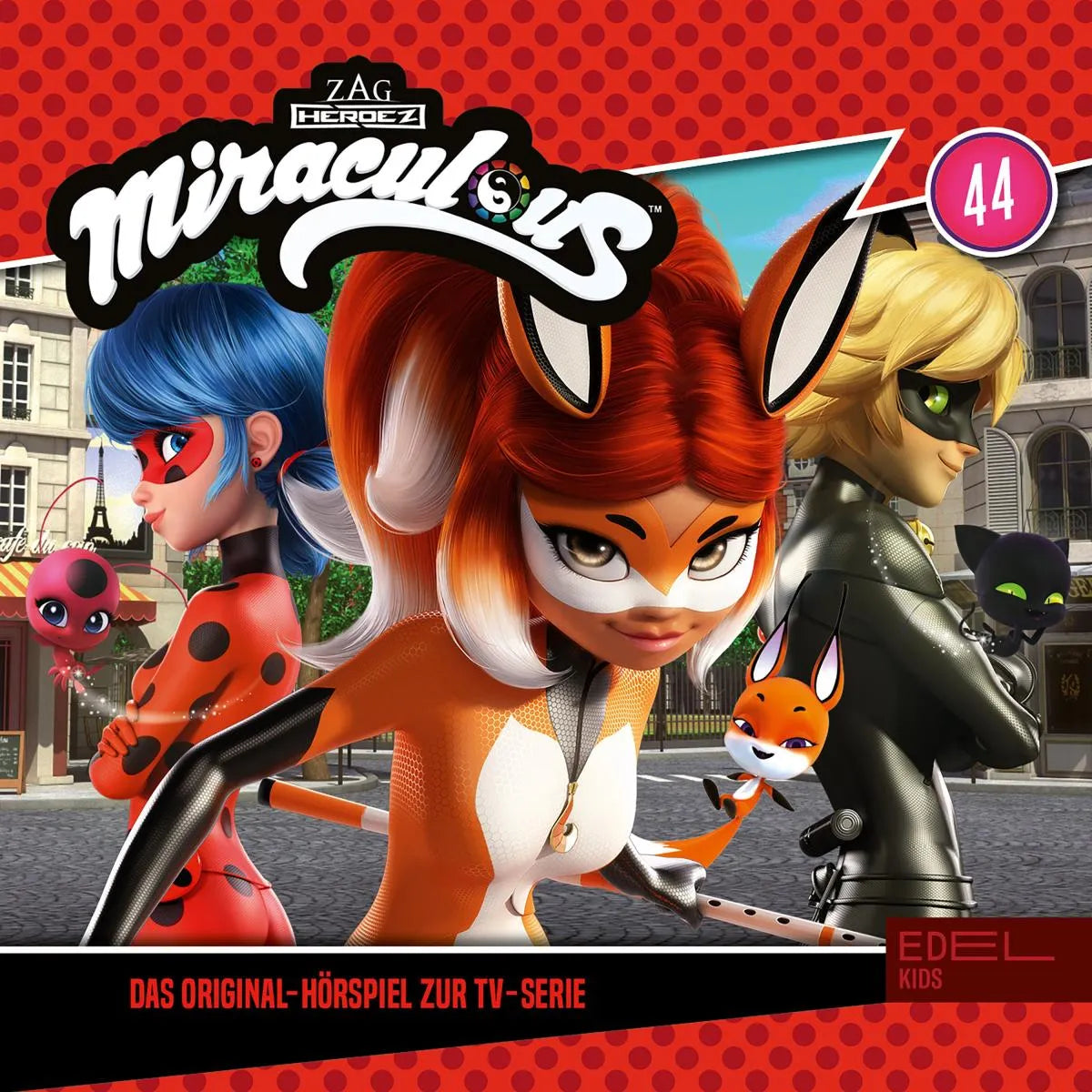 Cover: Folge 44: Optigami / Eine Falle für Ladybug (Hörbuch Download) von Jill Böttcher