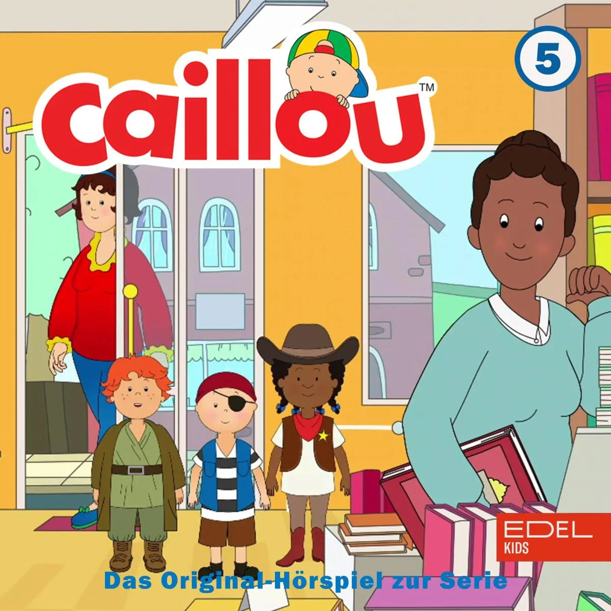 Cover: Folge 5: Caillou und die Schultalentshow und weitere Geschichten (Hörbuch Download) von Bianca Wilkens