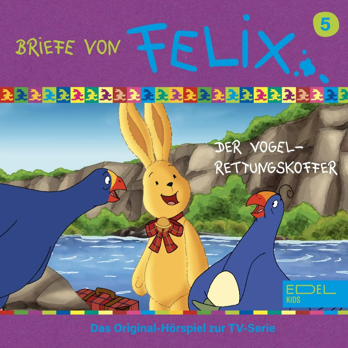 Cover: Folge 5: Der Vogel-Rettungskoffer (Hörbuch Download) von Reinhard Brock