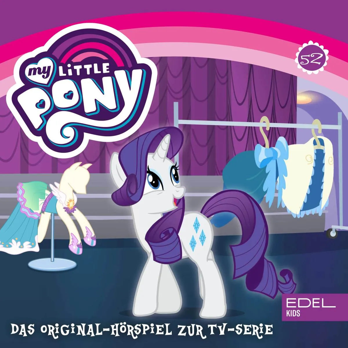 Cover: Folge 52: Träumen Prinzessinnen von Schäfchen? / Das Canterlot-Karussell (Hörbuch Download) von Tanja Schmitz