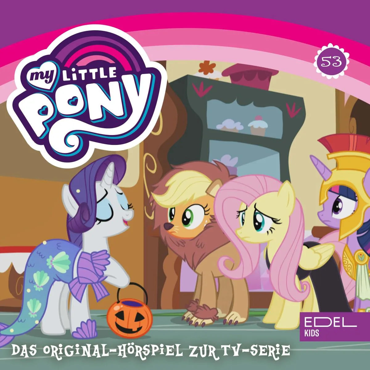 Cover: Folge 53: Gruselige Fluttershy / Raritys Ermittlungen (Hörbuch Download) von Tanja Schmitz