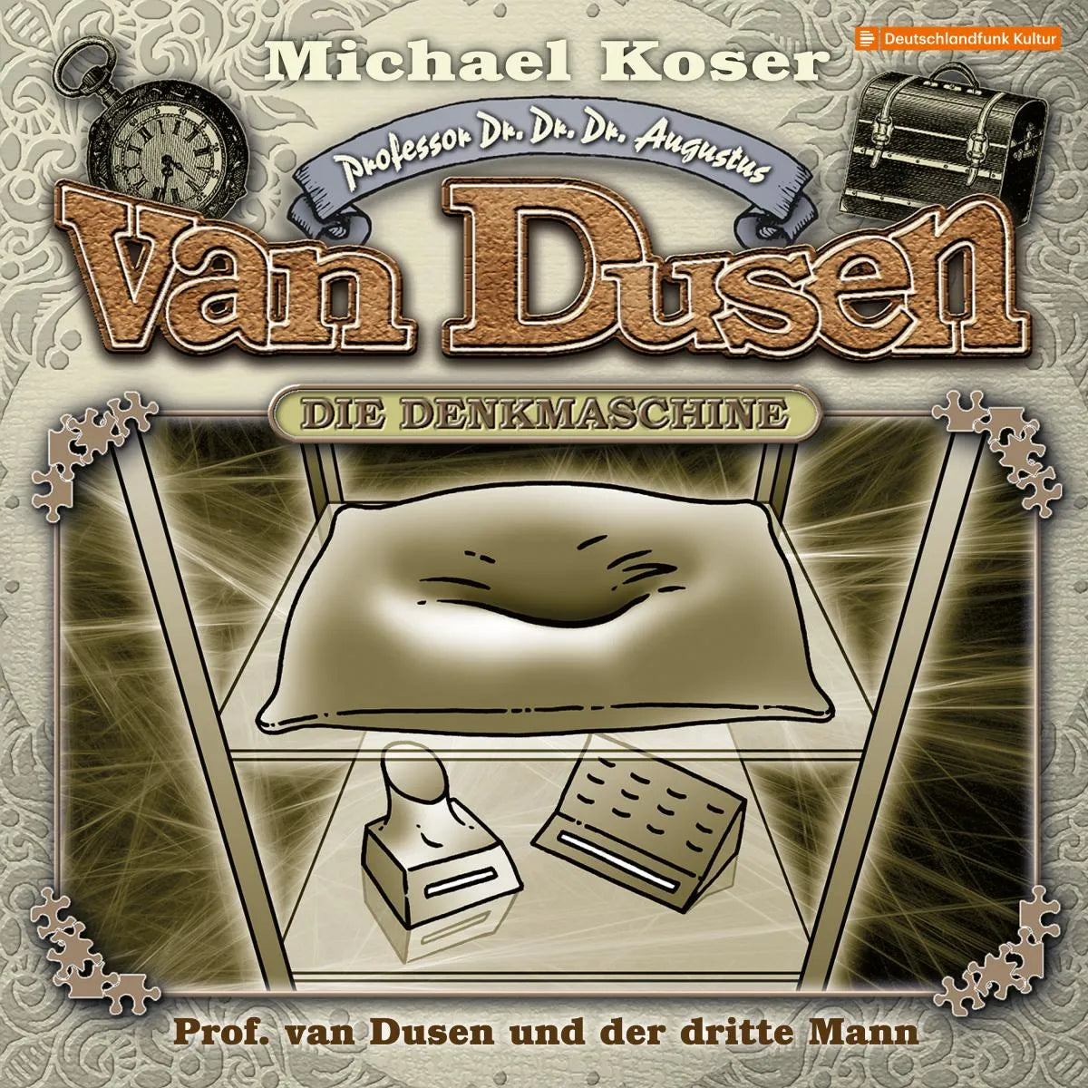 Cover: Folge 58: Professor van Dusen und der dritte Mann (Hörbuch Download) von Michael Koser