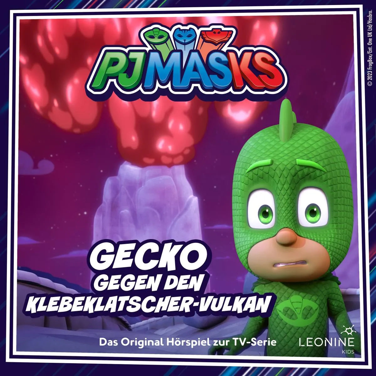 Cover: Folge 83: Gecko gegen den Klebeklatscher-Vulkan (Hörbuch Download) von Kai Medinger