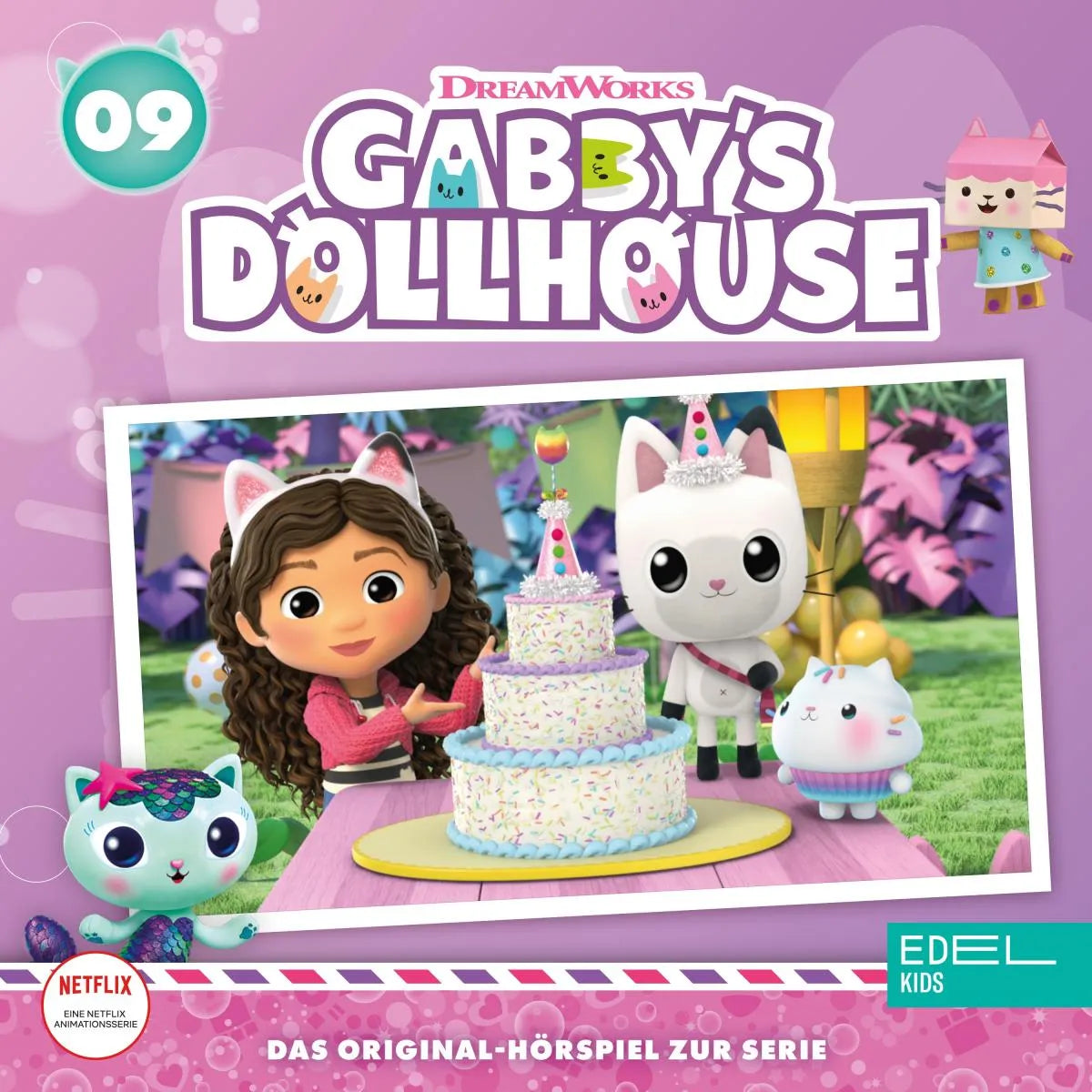 Cover: Folge 9: Die miau-tastischen Spiele / Pandys Geburtstag (Hörbuch Download) von Arlette Stanschus