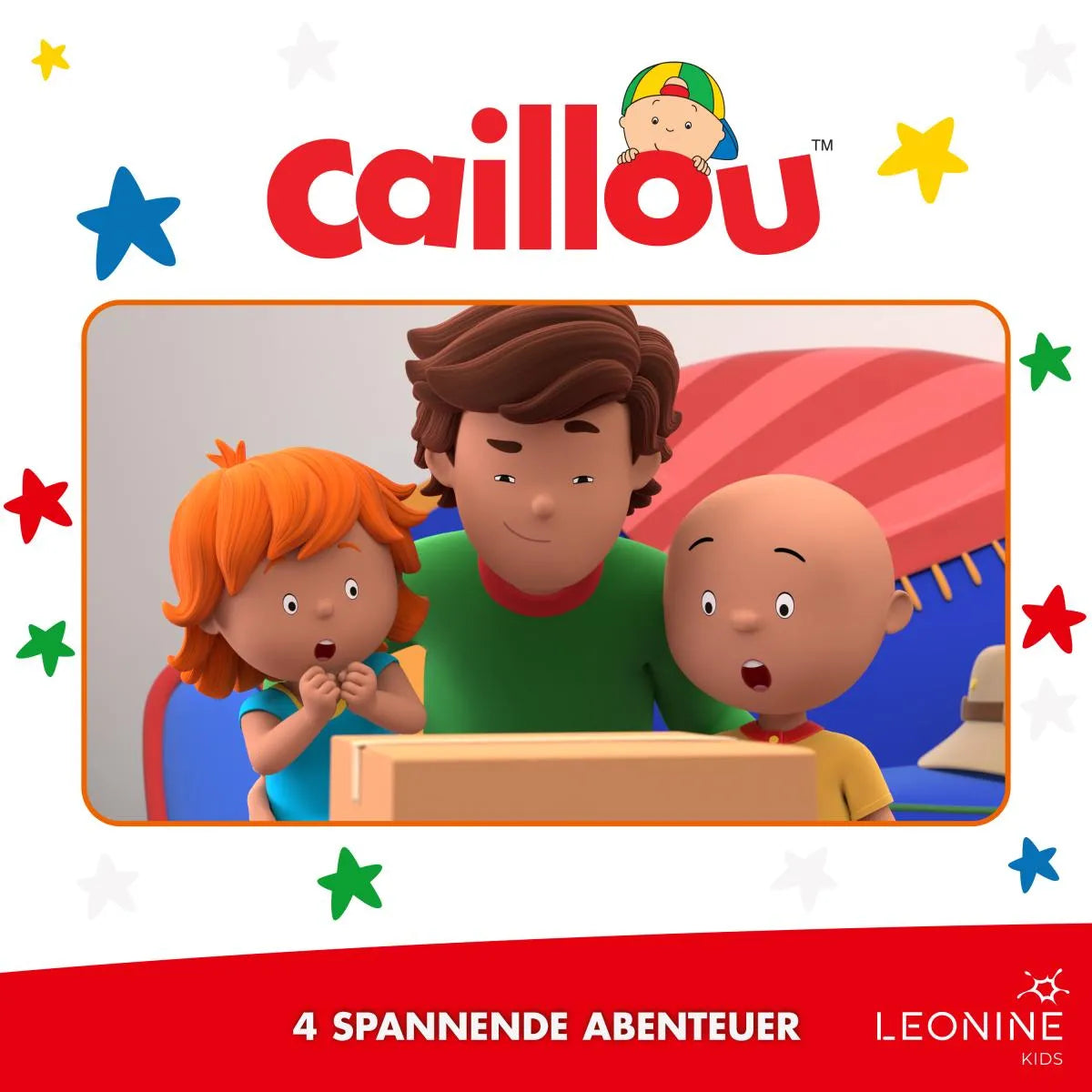 Cover: Folgen 05-08: Der ungeduldige Forscher (Hörbuch Download) von Caillou