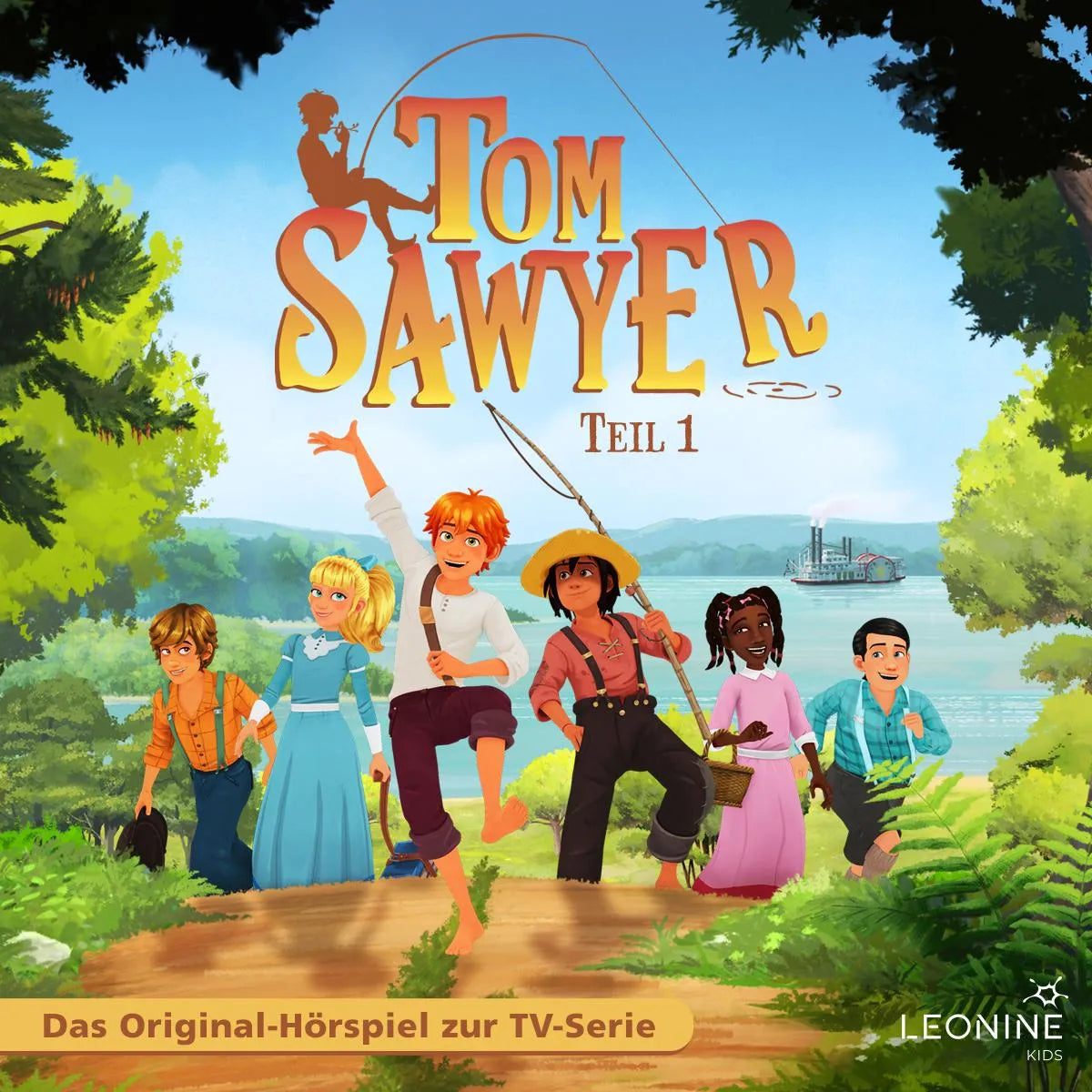 Cover: Folgen 1-3: Toms Abenteuer - Teil 1 (Hörbuch Download) von Mark Twain