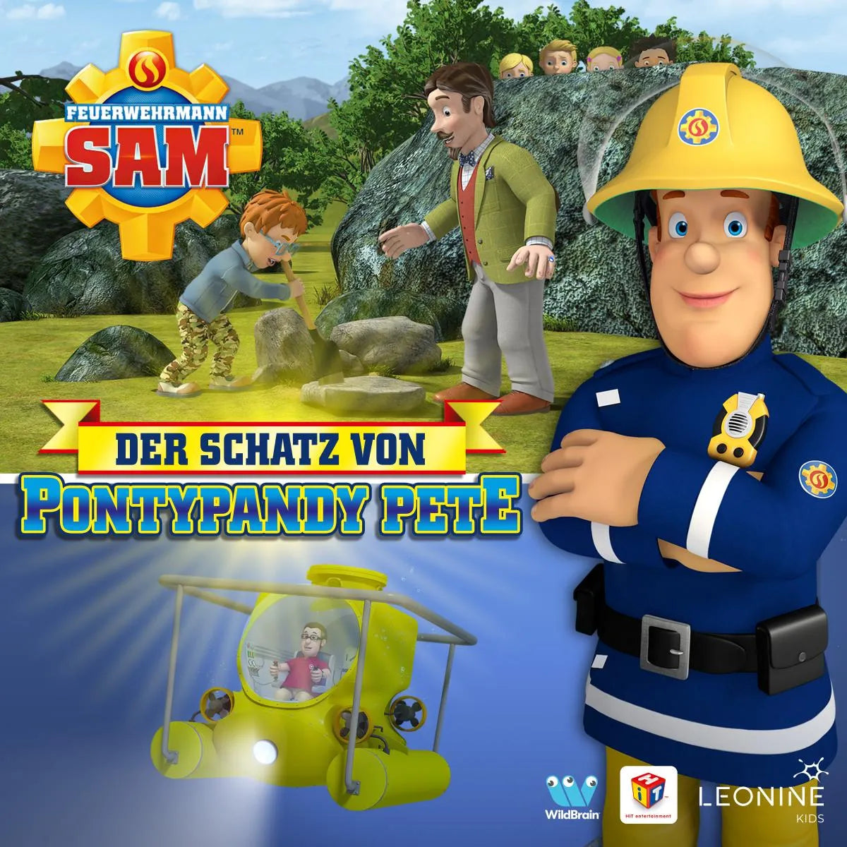Cover: Folgen 124-128: Der Schatz von Pontypandy Pete (Hörbuch Download) von Stefan Eckel