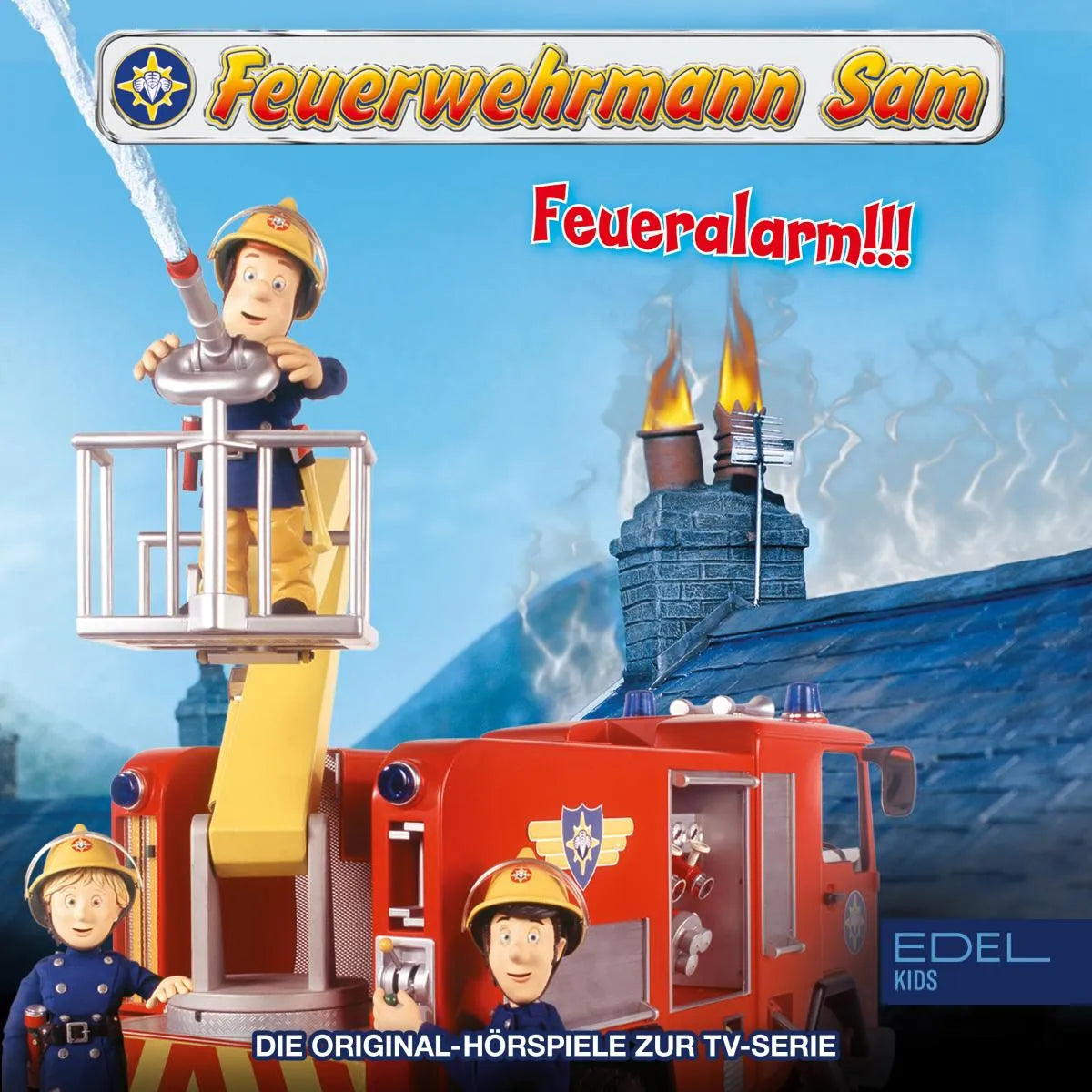 Cover: Folgen 13-16: Feueralarm! (Hörbuch Download) von Stefan Eckel
