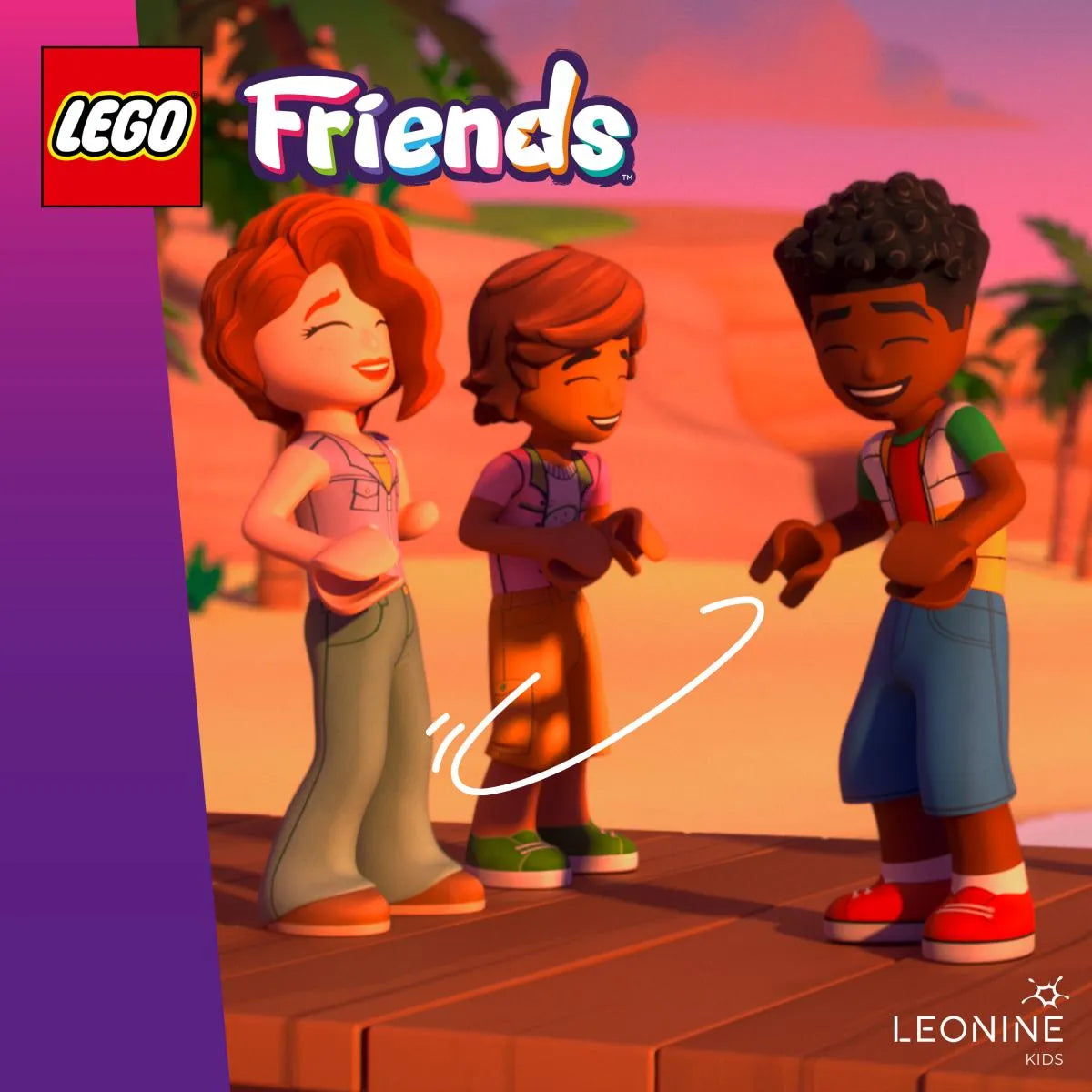 Cover: Folgen 134-137: Ein Name fürs Delfinbaby (Hörbuch Download) von LEGO Friends