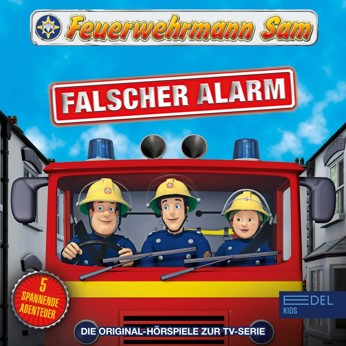 Cover: Folgen 16-20: Falscher Alarm (Hörbuch Download) von Stefan Eckel