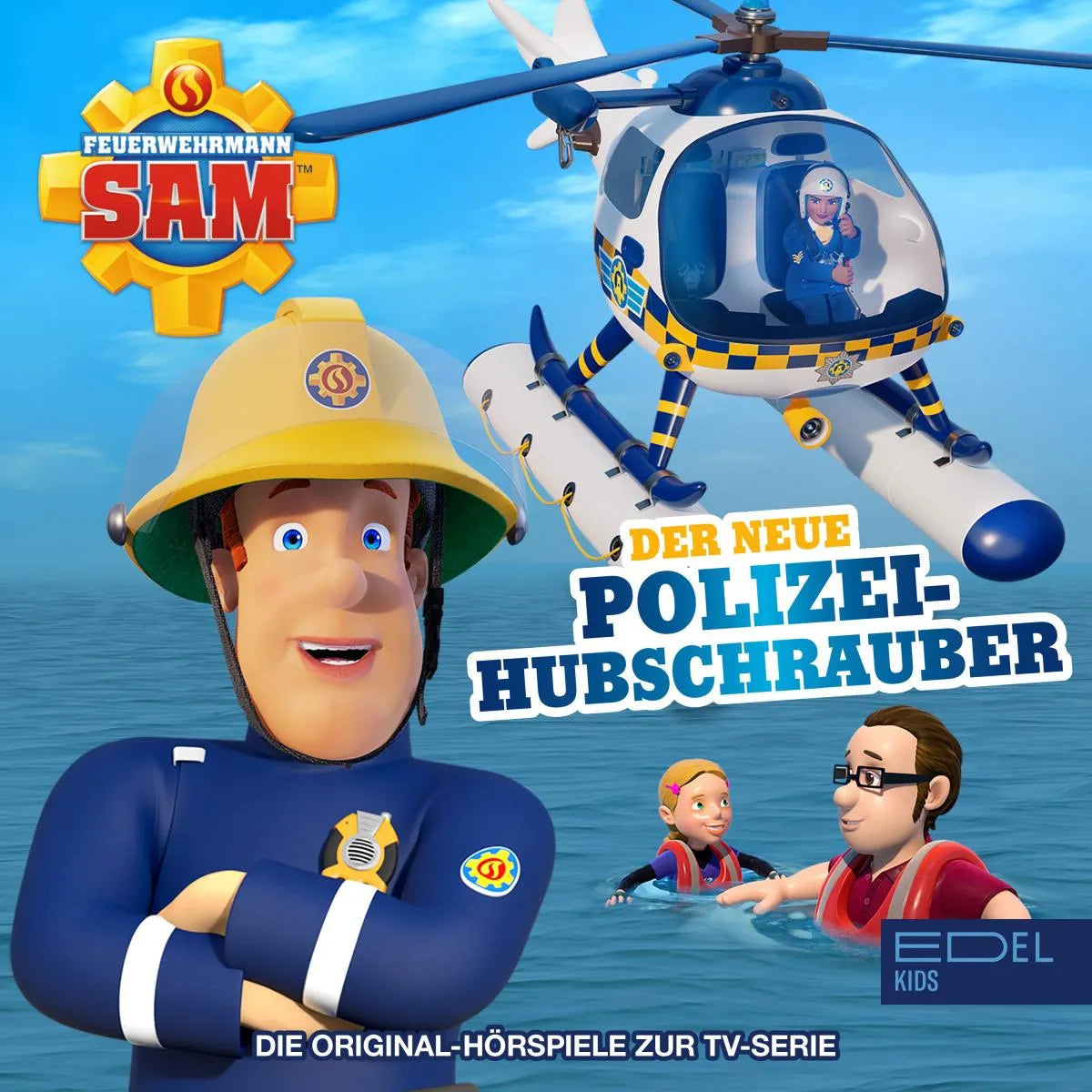 Cover: Folgen 160-164: Der neue Polizeihubschrauber (Hörbuch Download) von Stefan Eckel