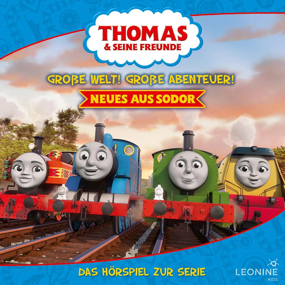 Cover: Folgen 17-21: Große Welt! Große Abenteuer! Neues aus Sodor (Hörbuch Download) von Regina Kette