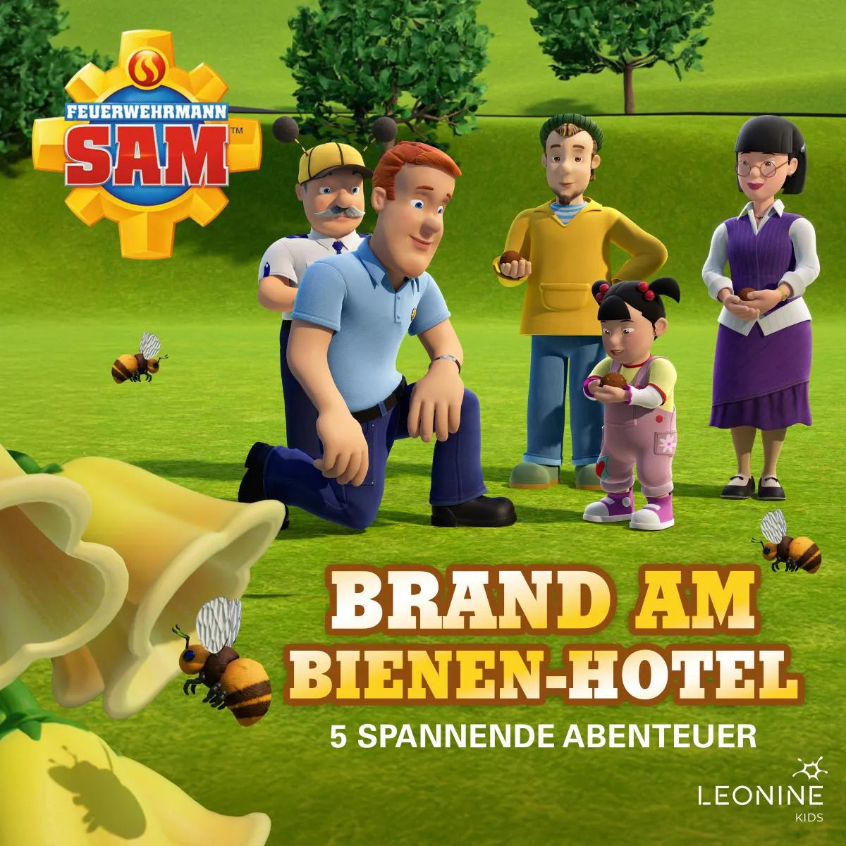 Cover: Folgen 181-185: Brand am Bienen-Hotel (Hörbuch Download) von Stefan Eckel