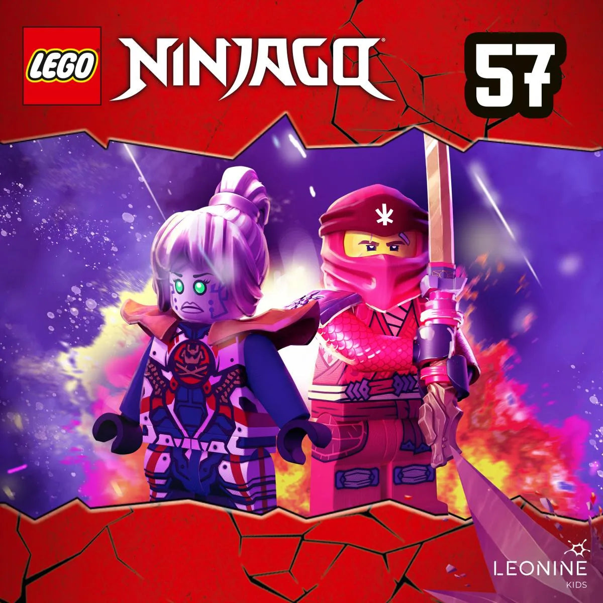 Cover: Folgen 191-195: Der fünfte Schurke (Hörbuch Download) von LEGO Ninjago