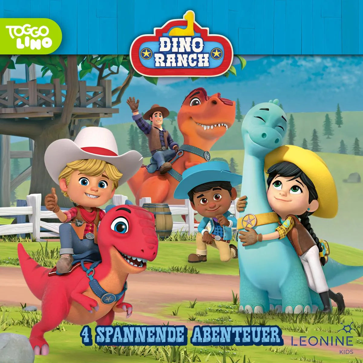 Cover: Folgen 21-24: Eine gute Wendung (Hörbuch Download) von Dino Ranch Hörspiel