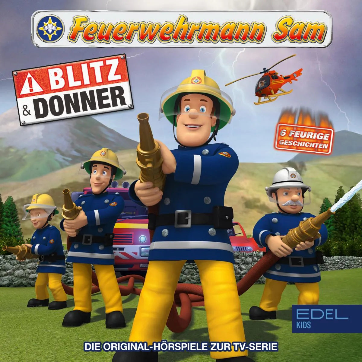 Cover: Folgen 21-26: Blitz Und Donner (Hörbuch Download) von Stefan Eckel