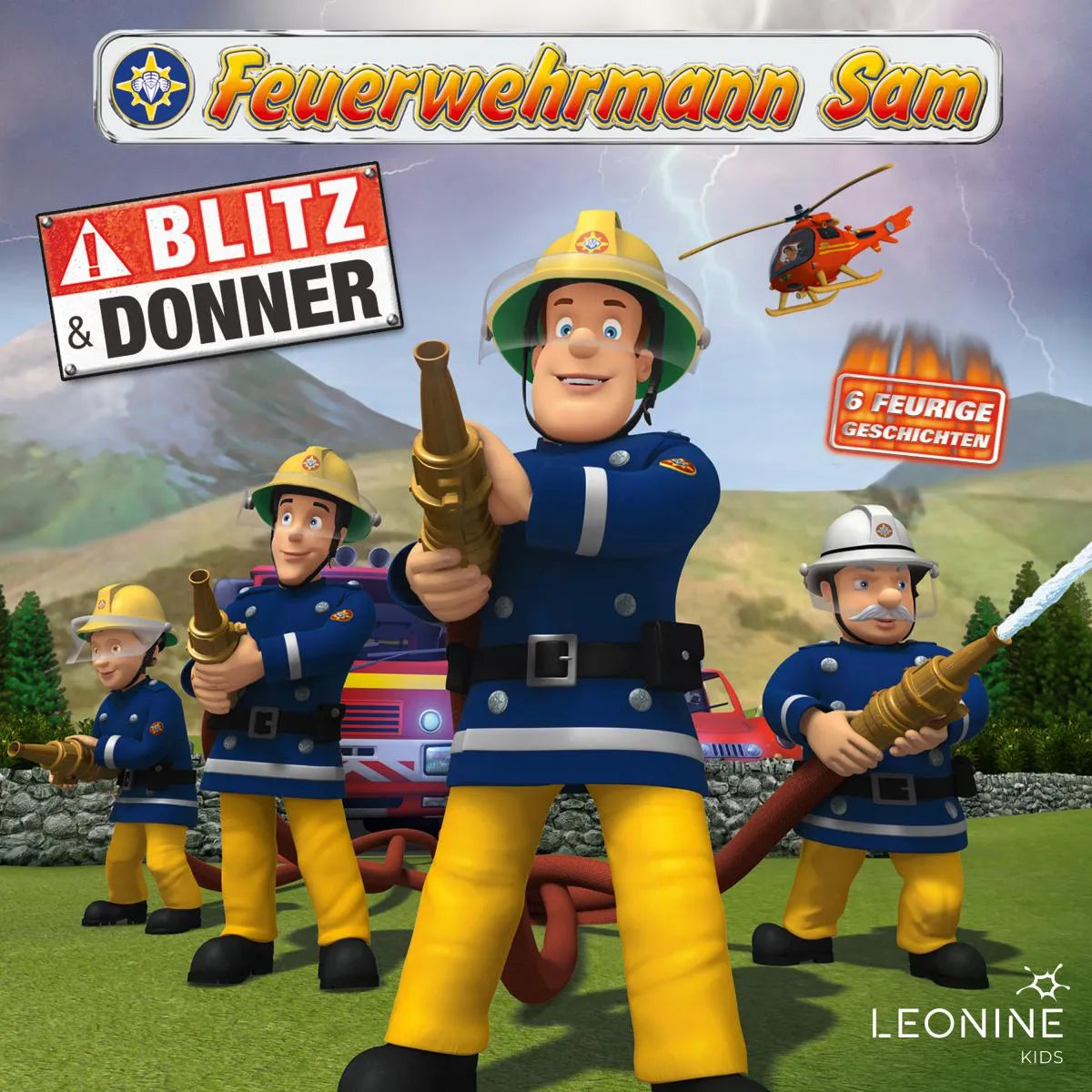 Cover: Folgen 21-26: Blitz Und Donner (Hörbuch Download) von Stefan Eckel