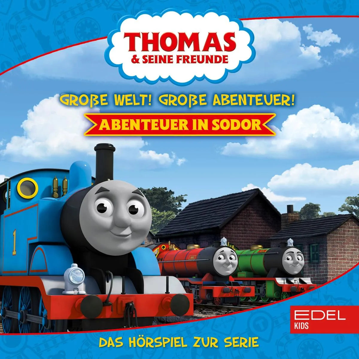 Cover: Folgen 22-26: Große Welt! Große Abenteuer! Abenteuer in Sodor (Hörbuch Download) von Regina Kette