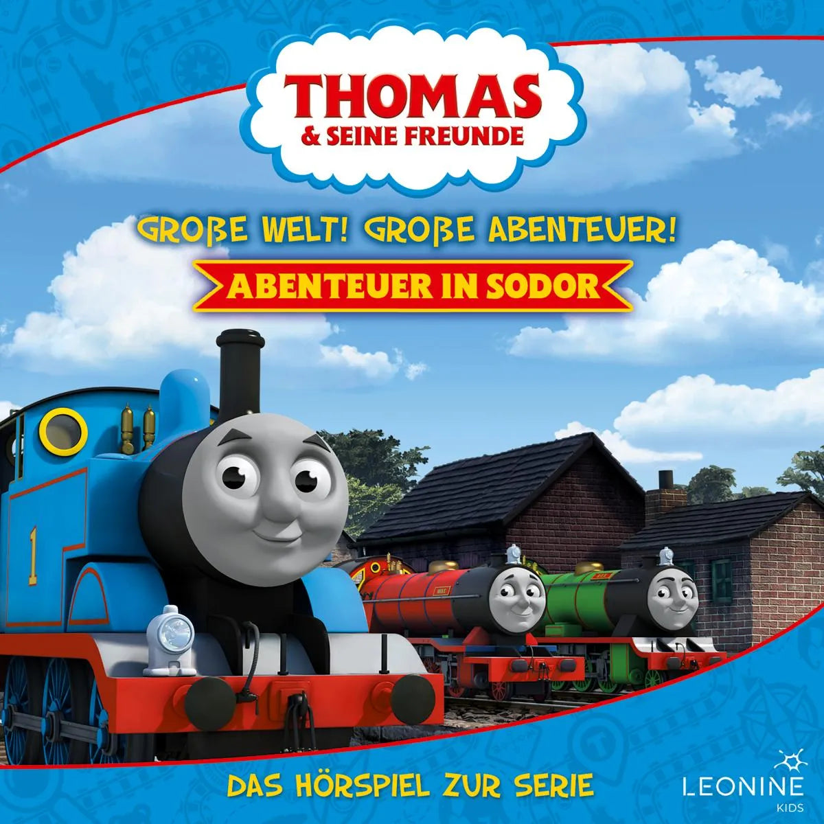 Cover: Folgen 22-26: Große Welt! Große Abenteuer! Abenteuer in Sodor (Hörbuch Download) von Regina Kette