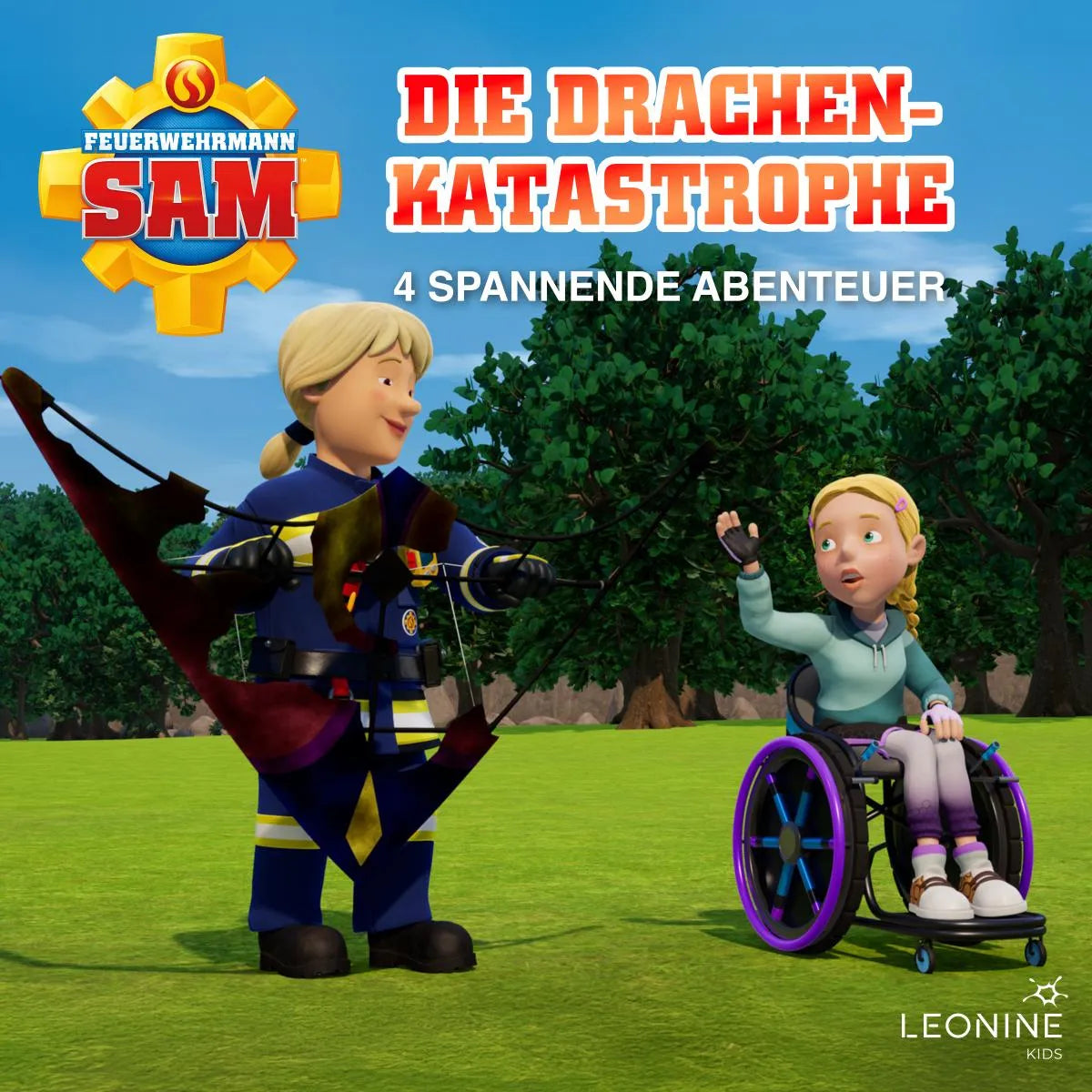Cover: Folgen 246-249: Die Drachen-Katastrophe (Hörbuch Download) von Feuerwehrmann Sam