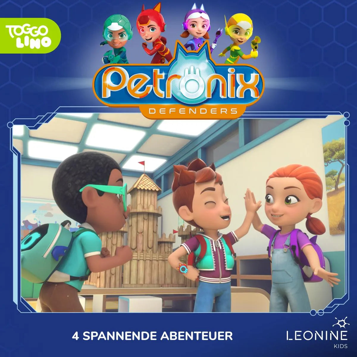 Cover: Folgen 29-32: Die Neuguinea-Dingo-Rettung (Hörbuch Download) von Petronix Defenders