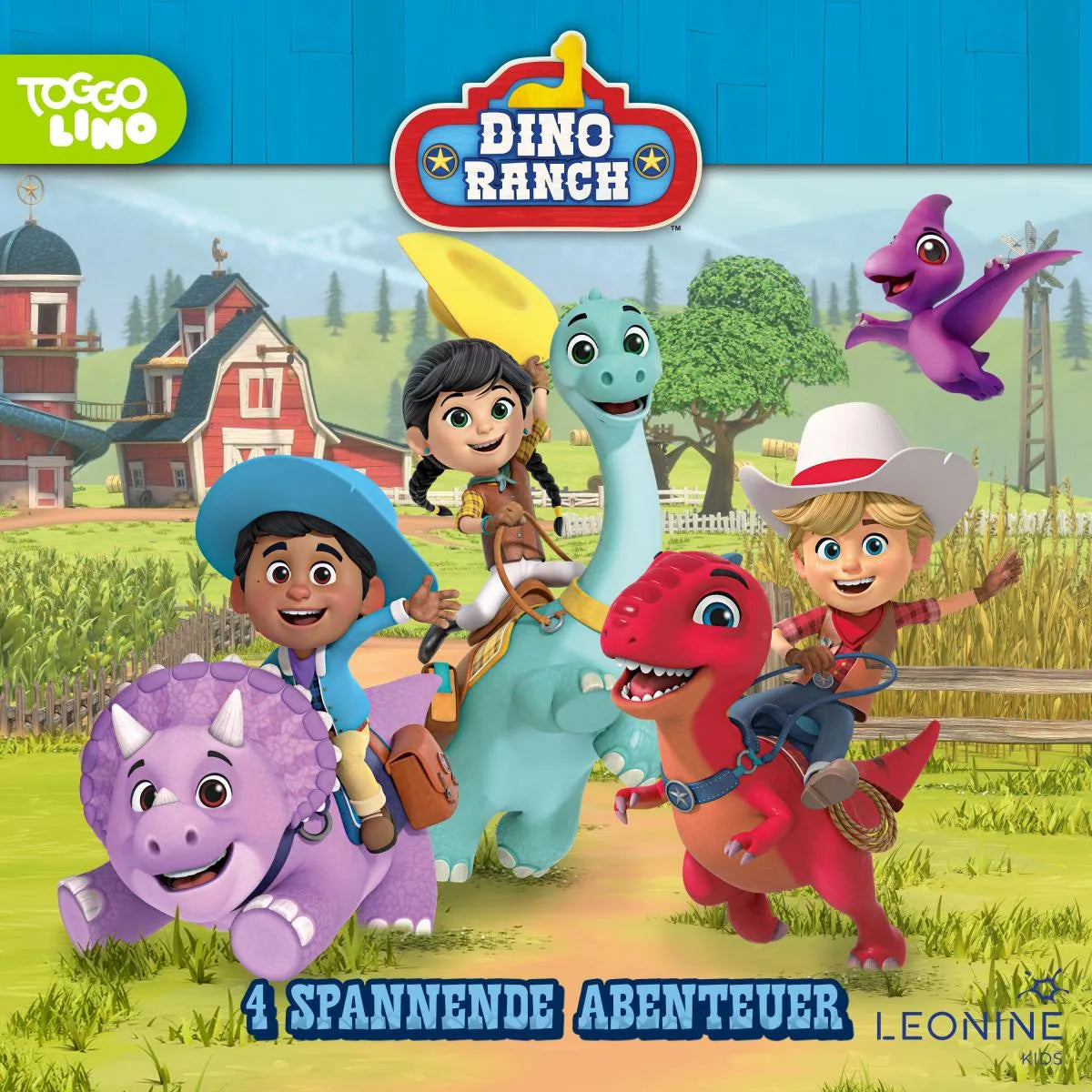 Cover: Folgen 49-52: Niemand ist perfekt (Hörbuch Download) von Dino Ranch Hörspiel