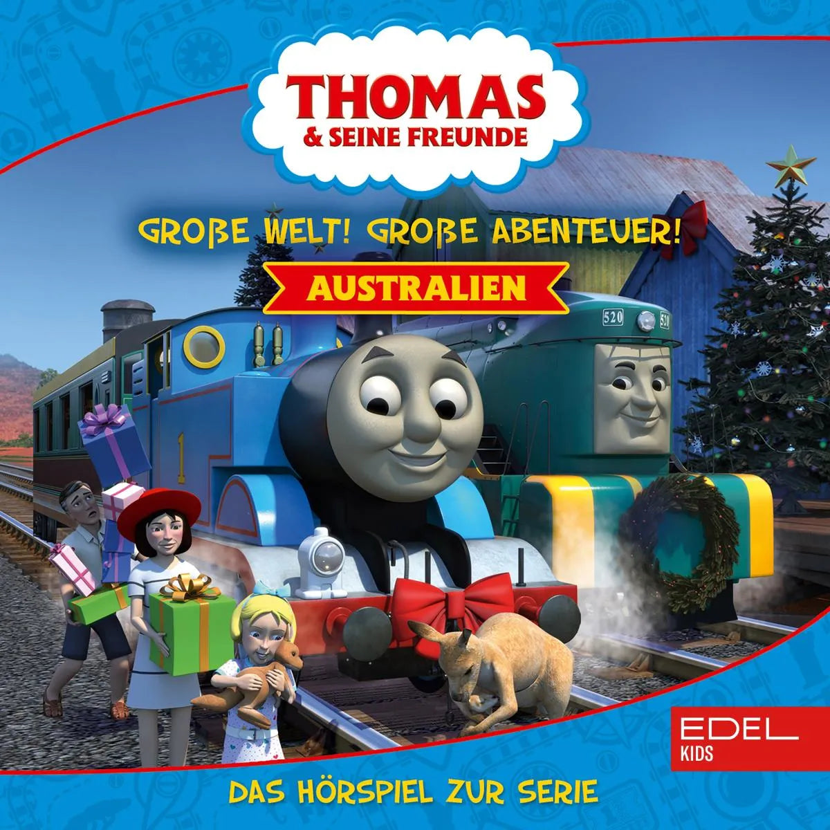 Cover: Folgen 7-11: Große Welt! Große Abenteuer! Australien (Hörbuch Download) von Regina Kette