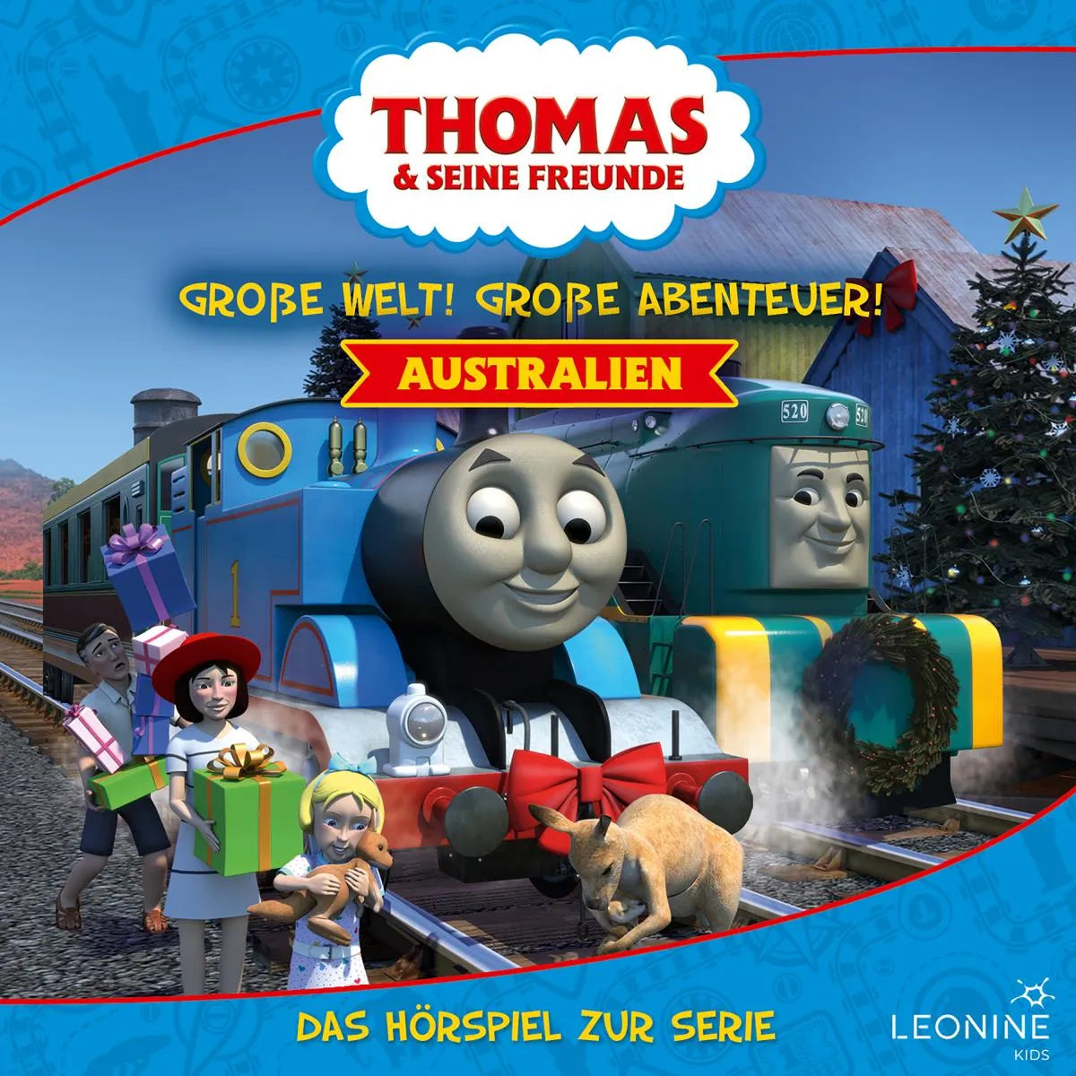 Cover: Folgen 7-11: Große Welt! Große Abenteuer! Australien (Hörbuch Download) von Regina Kette