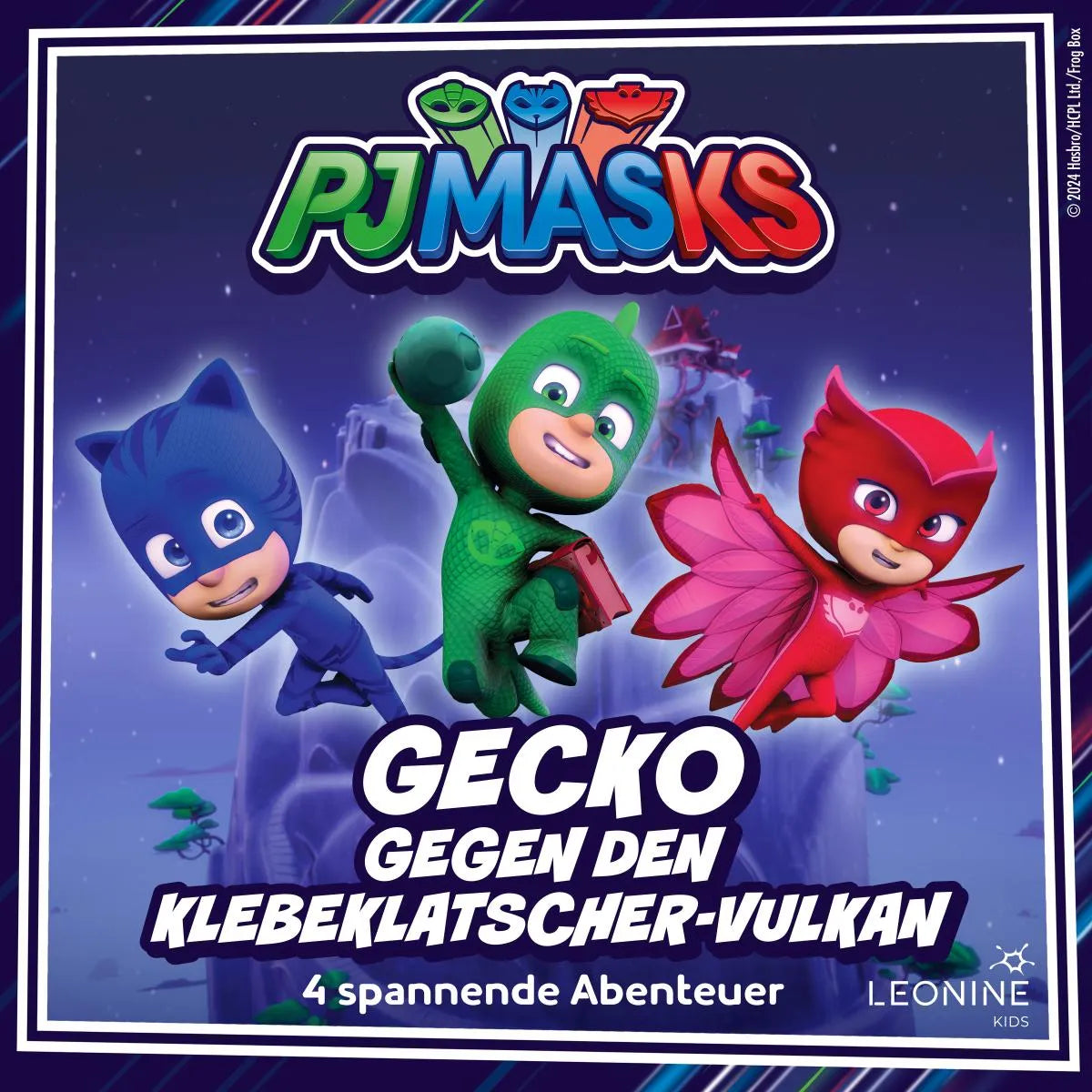 Cover: Folgen 83-86: Gecko gegen den Klebeklatscher-Vulkan (Hörbuch Download) von Kai Medinger