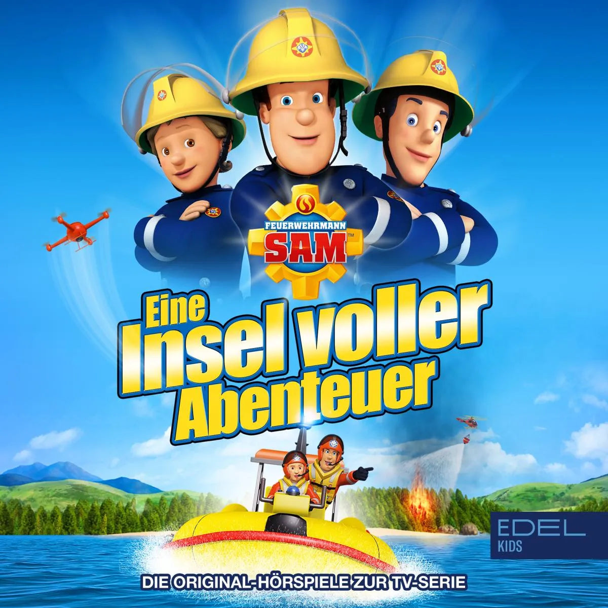Cover: Folgen 90-94: Eine Insel voller Abenteuer (Hörbuch Download) von Reinhold Binder