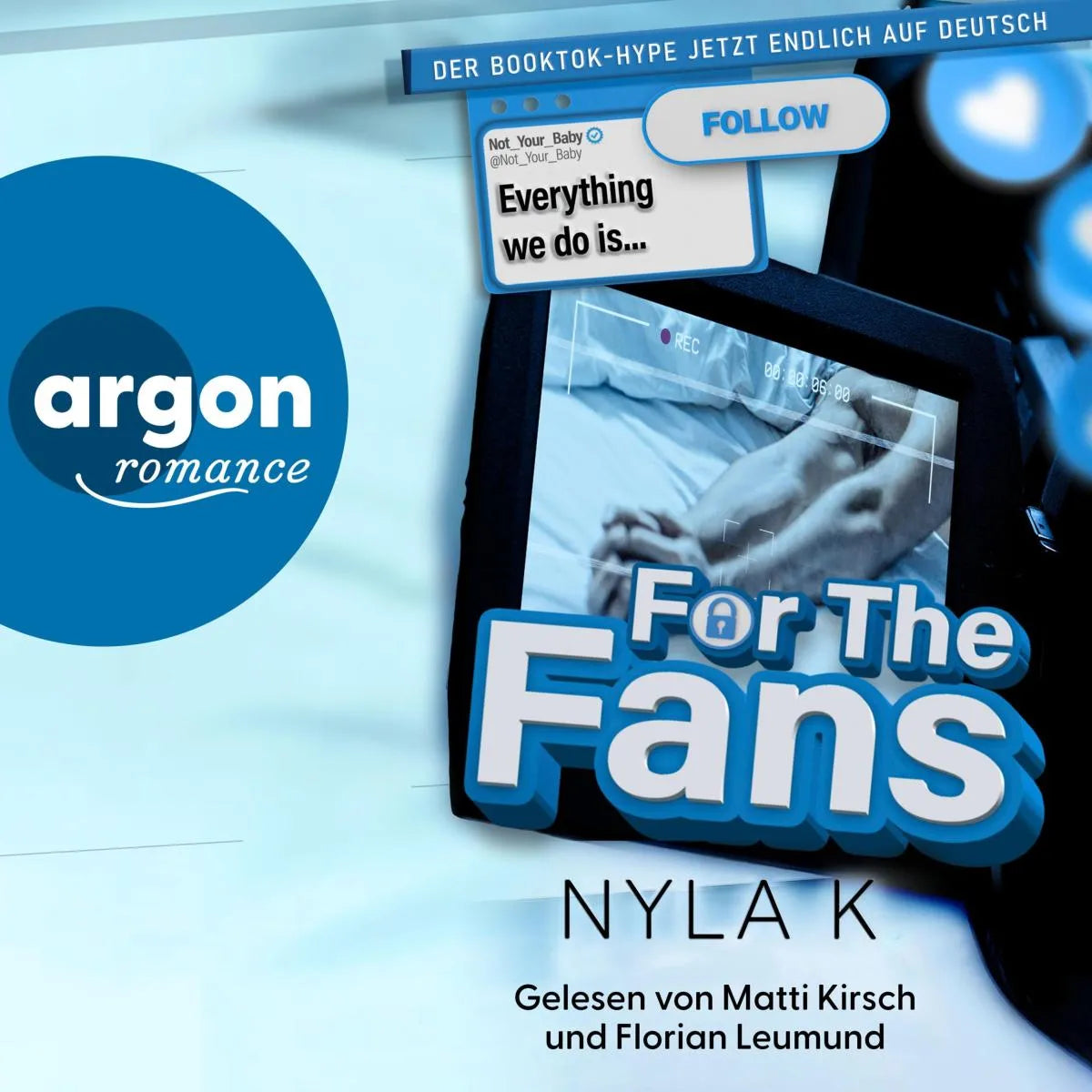 Cover: For the Fans (Hörbuch Download) von Nyla K.
