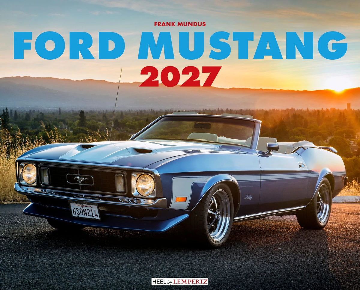 Wandkalender: Ford Mustang Kalender 2027