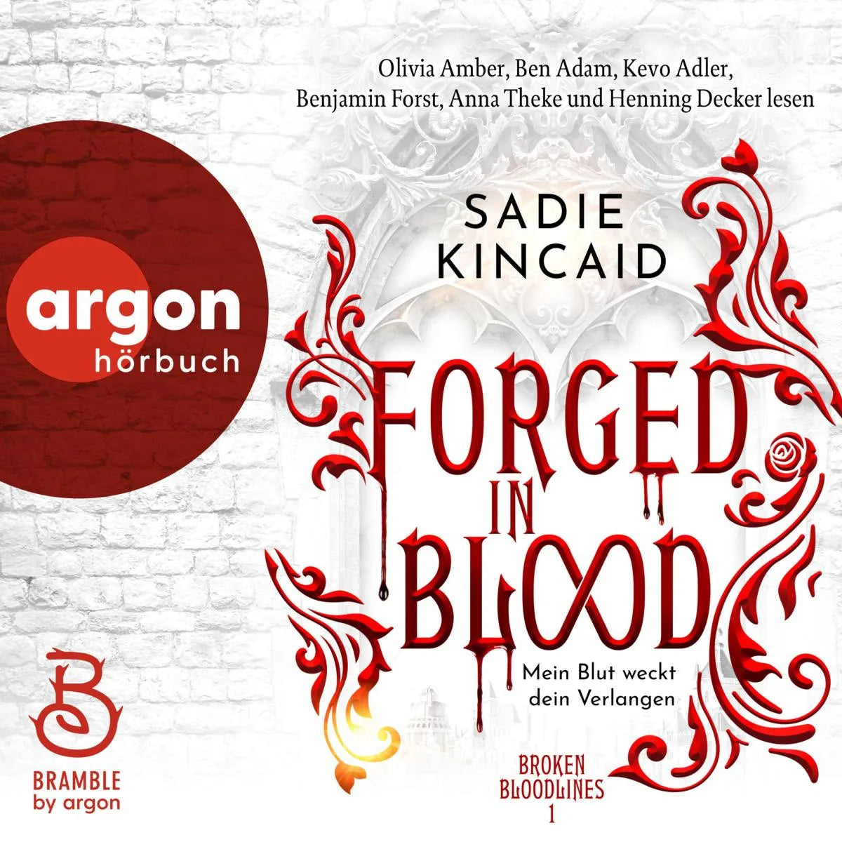 Cover: Forged in Blood - Mein Blut weckt dein Verlangen (Hörbuch Download) von Sadie Kincaid