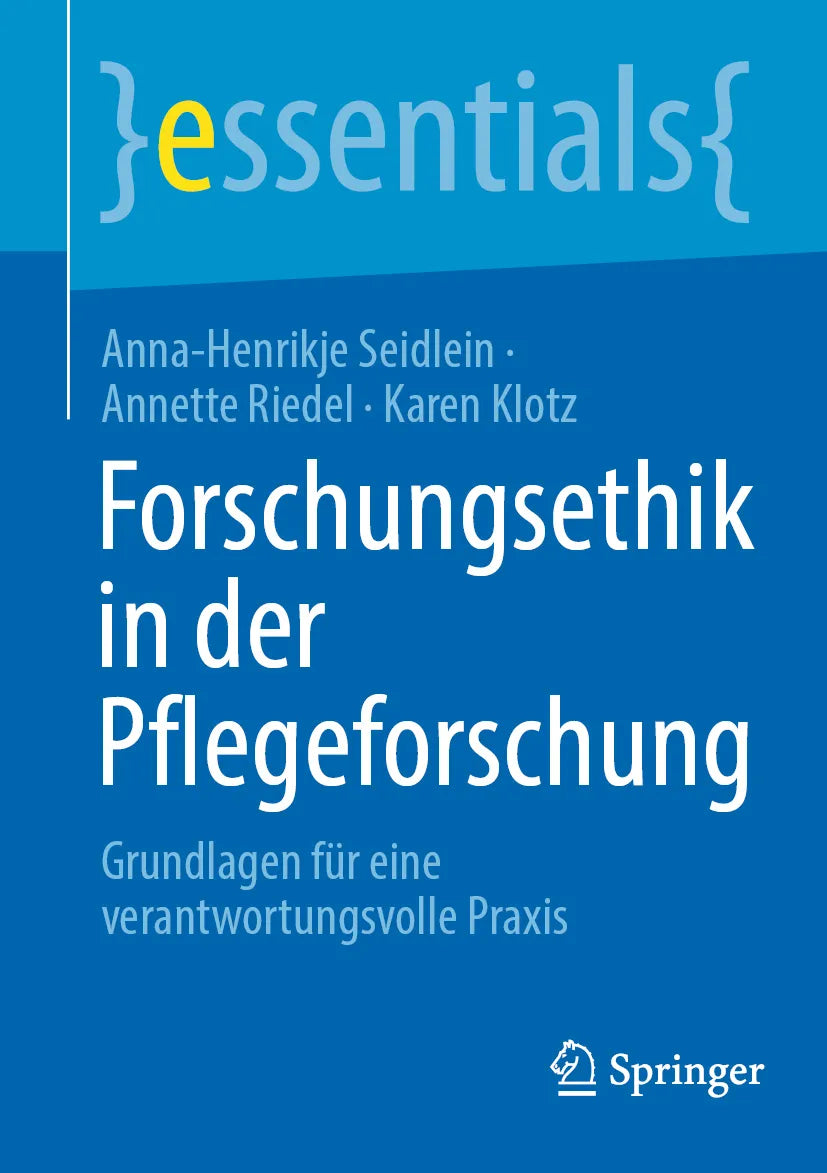 Cover: Forschungsethik in der Pflegeforschung (E-Book) von Anna-Henrikje Seidlein