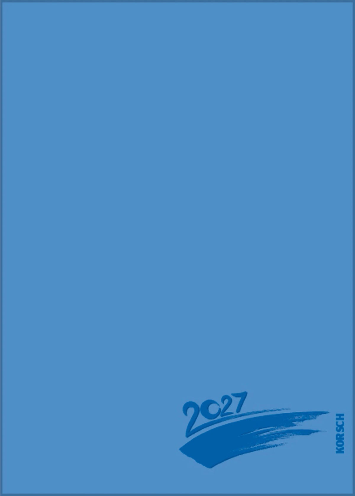 Bastelkalender: Foto-Malen-Basteln Bastelkalender A5 blau 2027